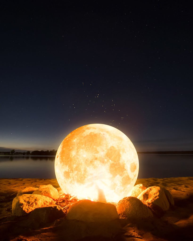 justin peters Firemoon brights up the night