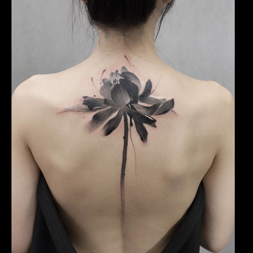 Chen Jie tattoo