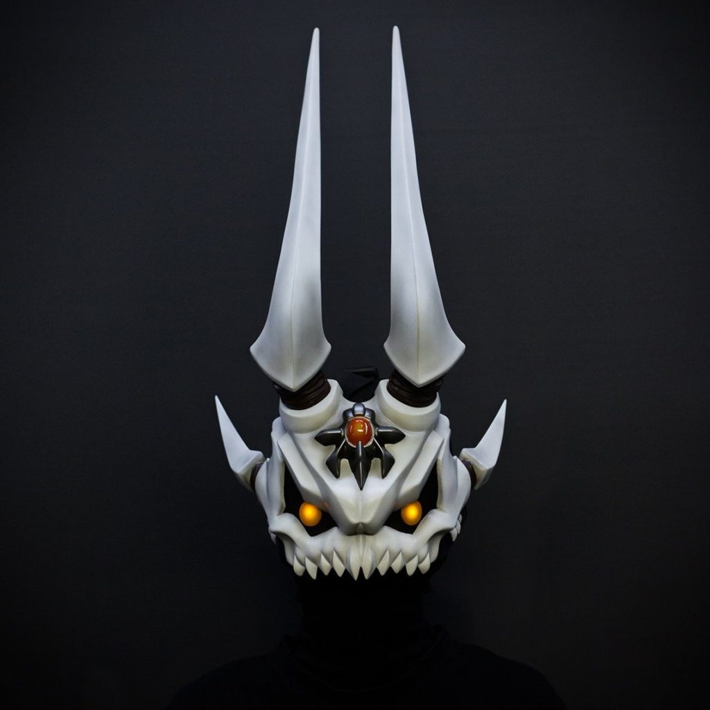 Shadow Ganon gaming mask, inspired by Legends of Zelda: Breath of Wild atomic dragon props video game