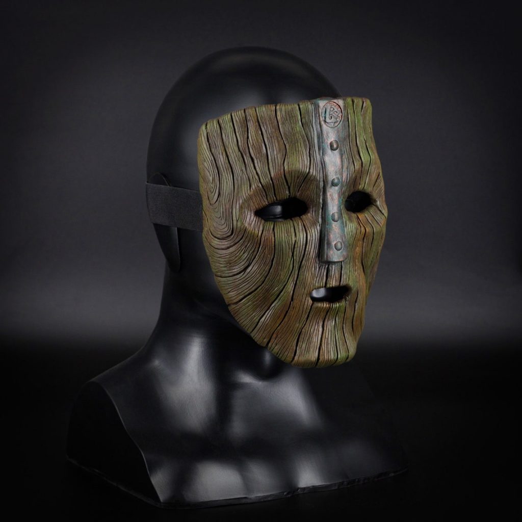 Loki mask, inspired by the movie "The Mask".