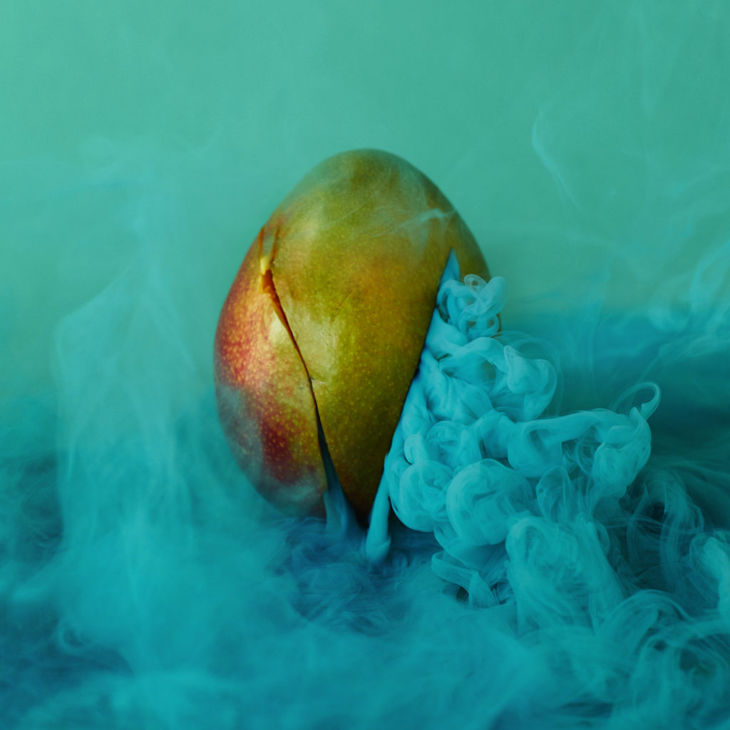 blue smoked mango